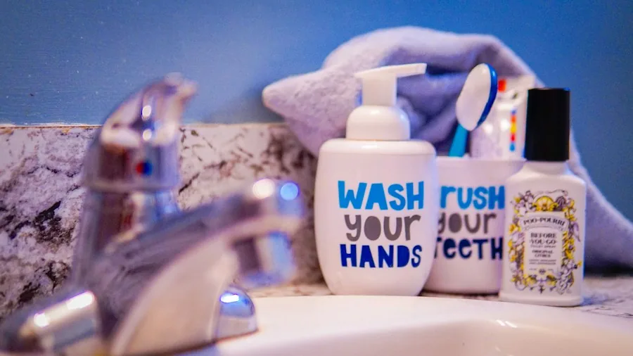 bathroom compartment organization