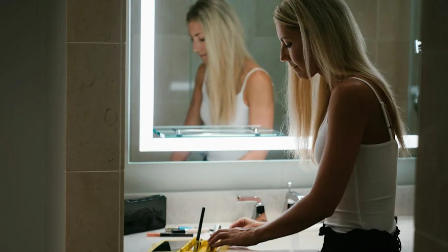 Anthropologie Lacie Sconce Combines Two Opposite Design Trends: What Shoppers Should Know 3 bathroom vanity mirror lighting
