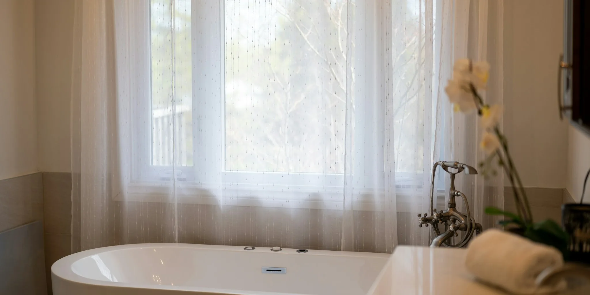 Bathtub Curtain Too Short? A DIY Boho Upgrade Gives You More Length and Style