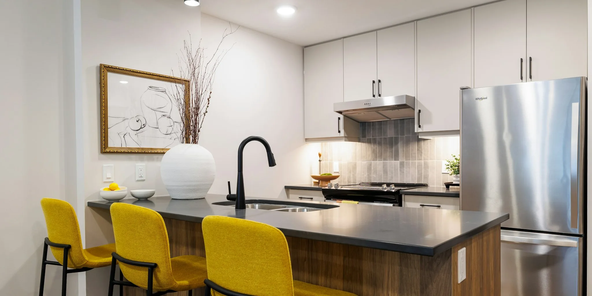 Bold Kitchen Colors Replace Neutral Dominance