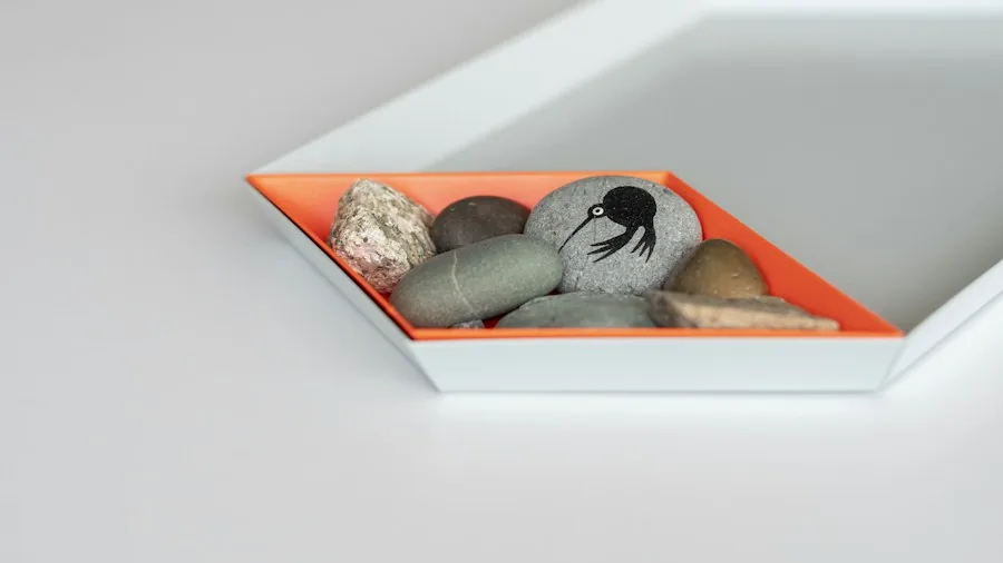DIY Clothespin Storage Tray: Budget Bathroom and Countertop Organization Hack 3 colorful hexagonal organizer tray