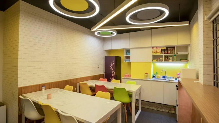 Brown Kitchen Cabinets Get a Color-Forward Makeover and What Shoppers Should Know 2 colorful kitchen wallpaper ceiling
