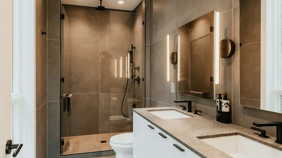 contemporary bathroom fixtures renovation