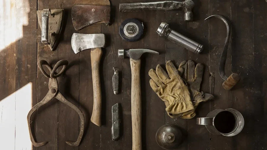 contractor organizing tool collection
