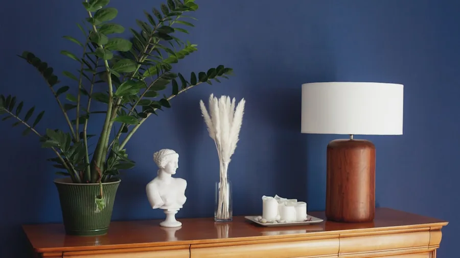cordless lamp countertop styling