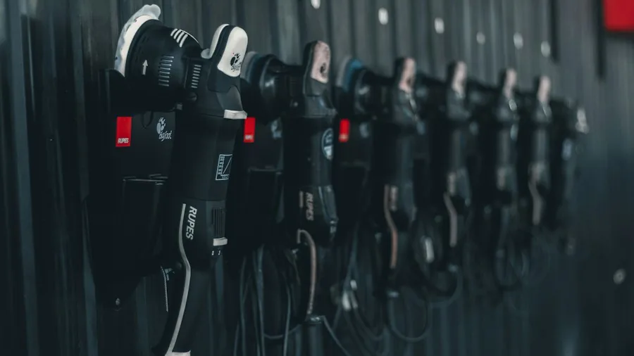 cordless tool battery charging station