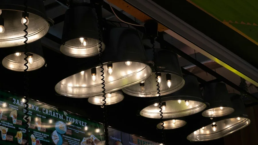 Creative DIY Traffic Cone Light Fixture Trend Takes Off: What Budget Conscious Shoppers Need to Know 3 custom decorated cone lighting installation