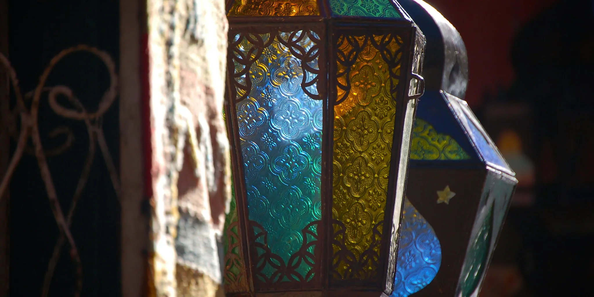 Make Your Own Stained Glass Lanterns for Less