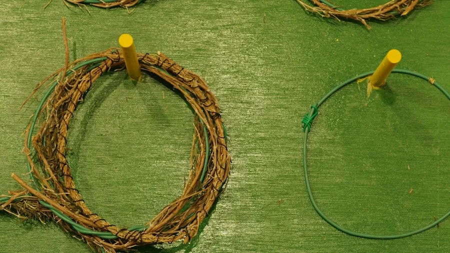 DIY Outdoor Lighting Wreath: What Shoppers Need to Know About This Budget Rustic Trend 2 DIY branch wreath solar bulbs materials