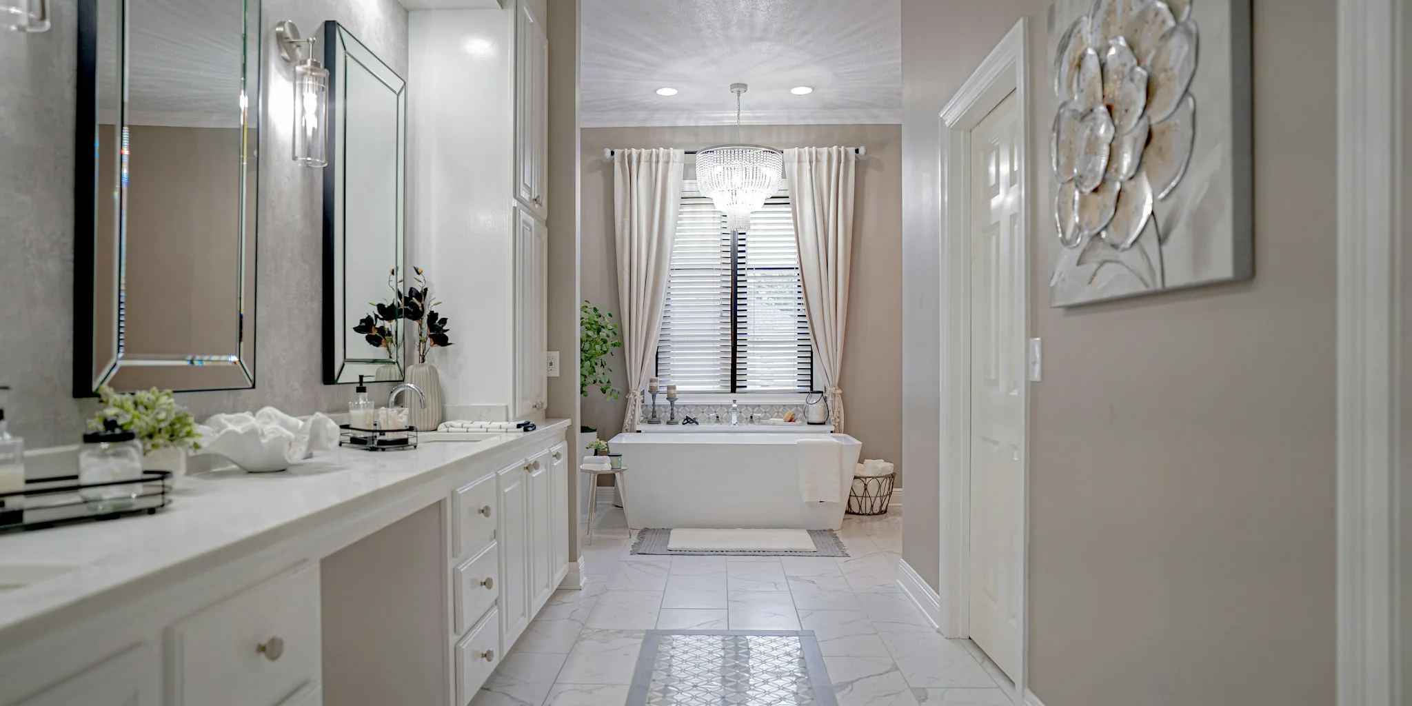 One Cut Transforms Your Bathtub Curtain into Luxury