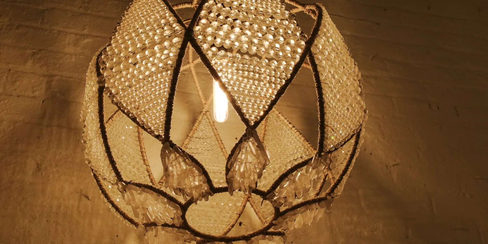 DIY Beaded Pendant Lights Transform Home Décor Trend