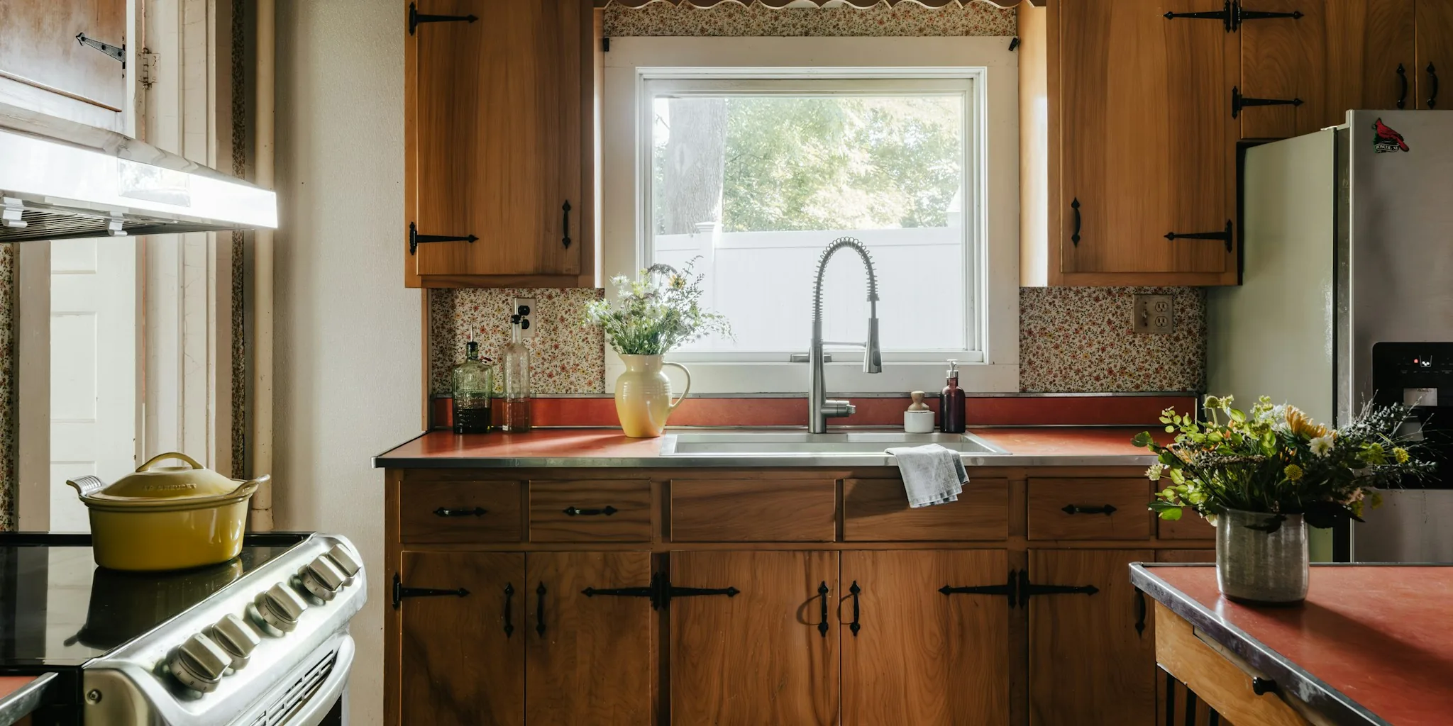 Historic Kitchen Redo Removes Outdated Carpet and Restores Original Charm