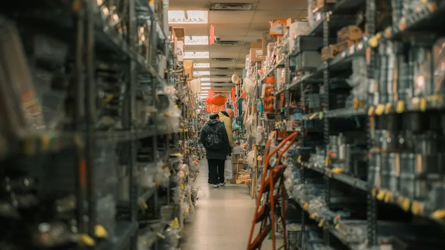 Bosch Green Cordless Tools Debut at Lowe's: What This Shift Means for DIY Shoppers 3 homeowner selecting tools at hardware store
