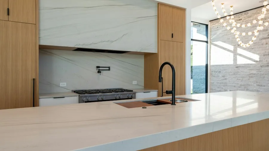 Small Kitchen Renovation Strategy: How Budget-Friendly Cabinets and Bold Materials Create Luxury Spaces 3 kitchen countertop materials stone