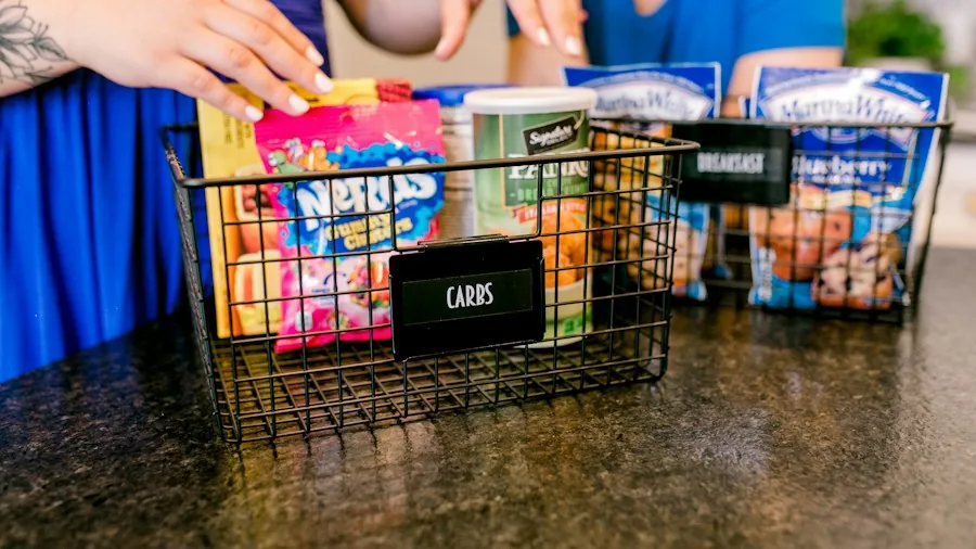 Budget Friendly Three Tier Organizer Transforms Cluttered Kitchen Counters 3 kitchen snacks produce display