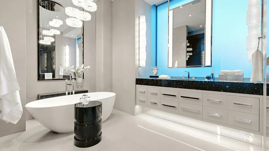 Home Depot Launches Mid-Century Modern Bathroom Vanity: What Shoppers Need to Know 3 mid-century modern bathroom design details