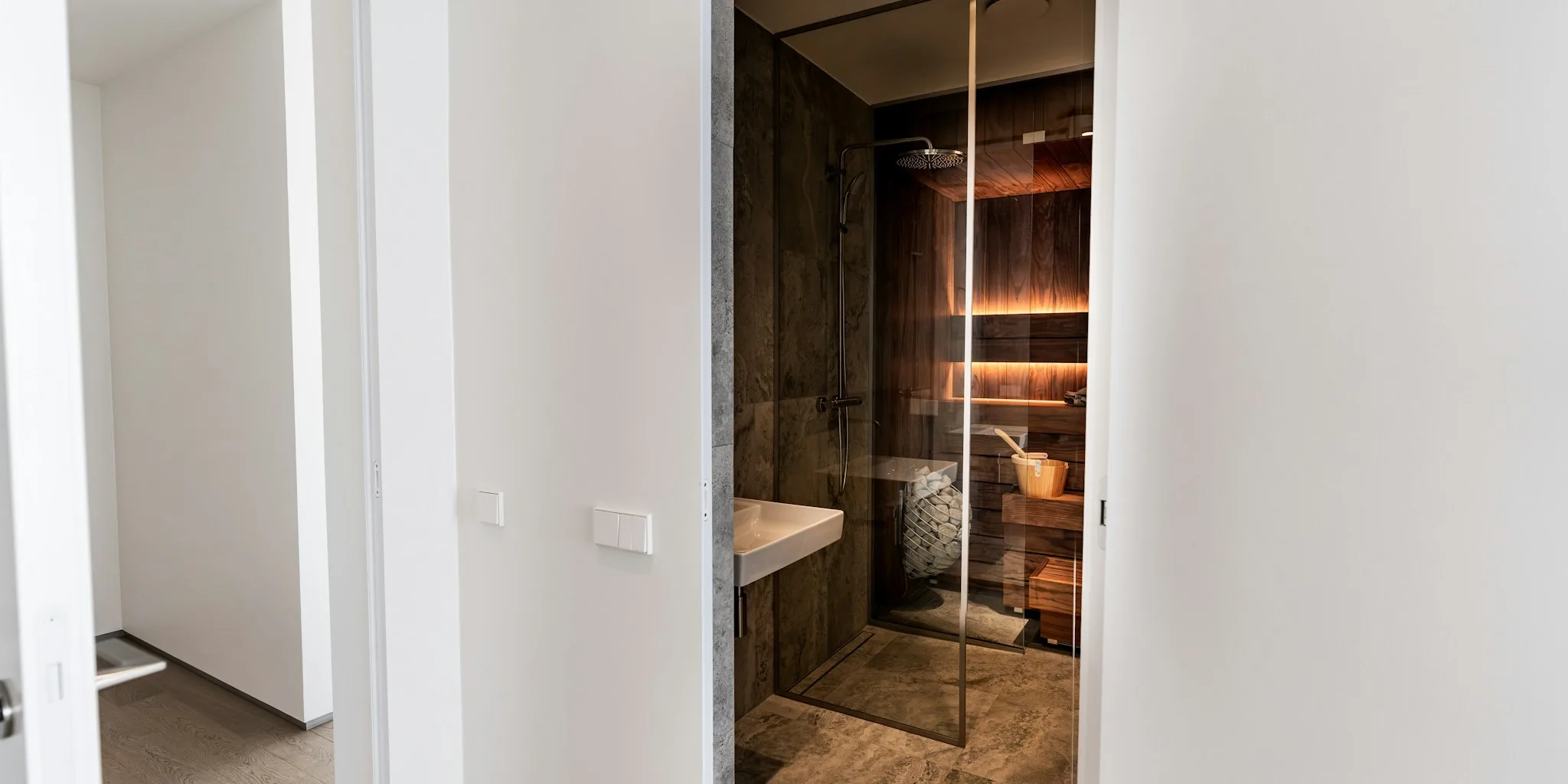 Sliding Glass Shower Doors with Built in Storage Are Changing Bathroom Design for Shoppers