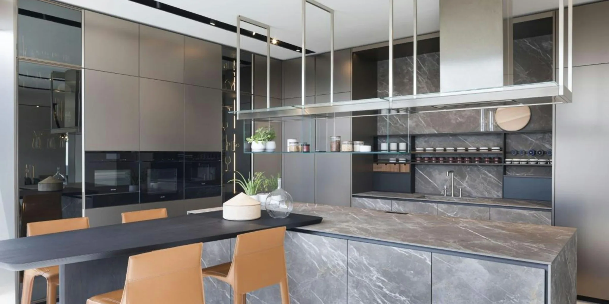 Island Clutter Wall DIY Catches Kitchen Organizers' Attention