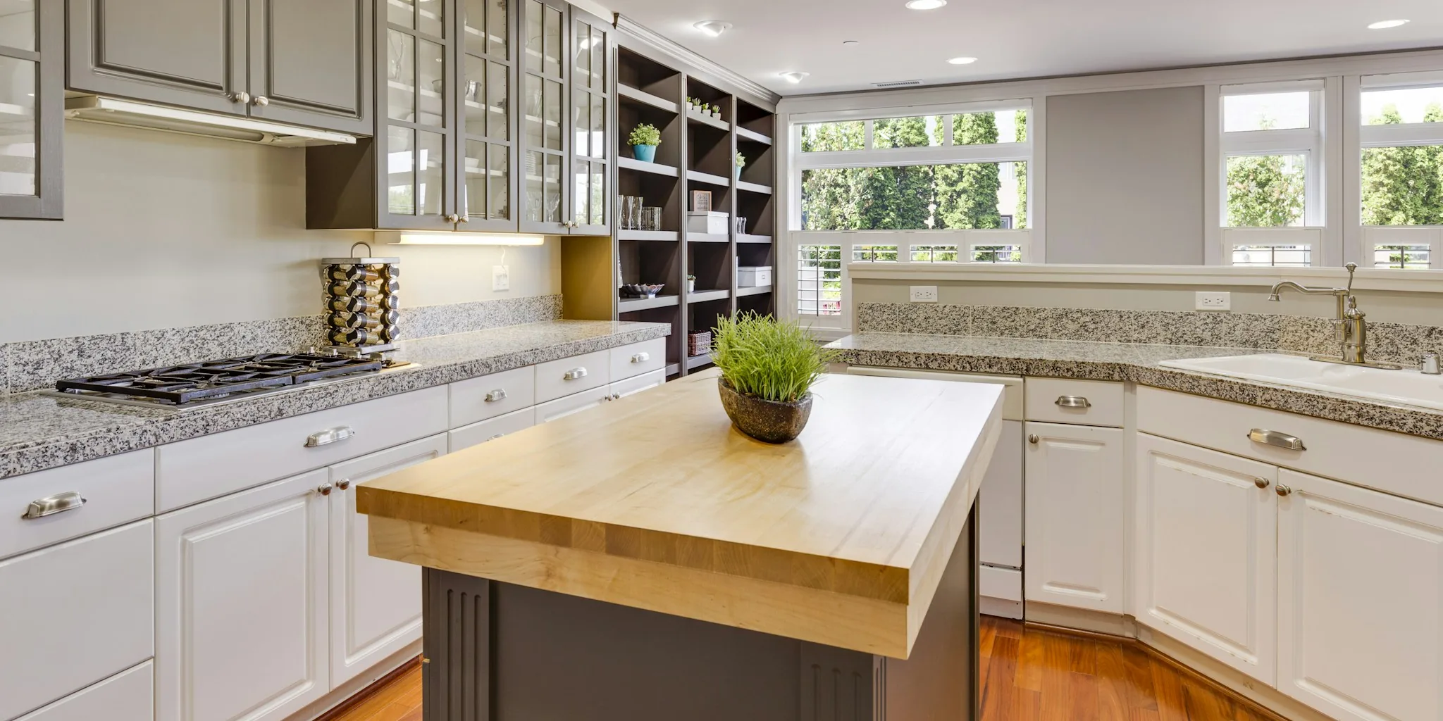 Kitchen Cabinet Paint Transformation Saves Thousands for Dated 90s Homes