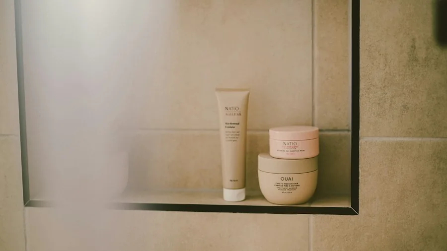 open shelf storage bathroom moisture protection