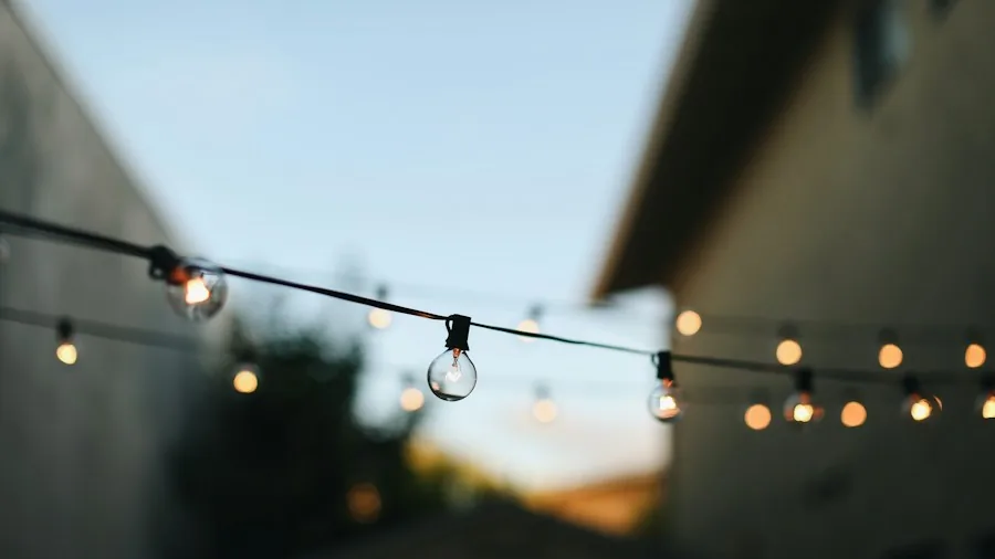DIY Mosquito Repelling Chandelier Lighting Becomes Popular for Outdoor Spaces 3 outdoor string lights safety