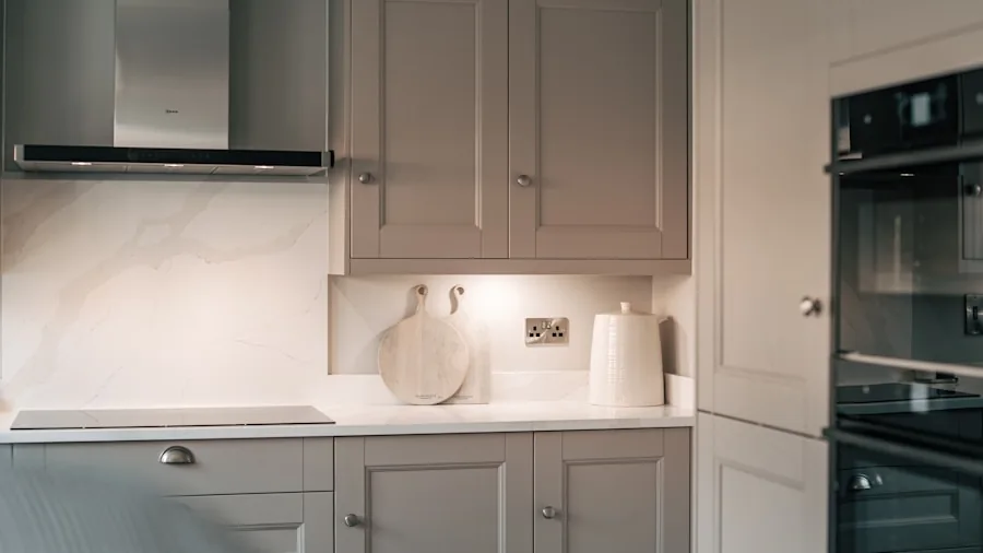 Budget Kitchen Makeover on $180 Teaches Smart Shoppers the Power of Paint and Details 2 painted kitchen cabinets close up