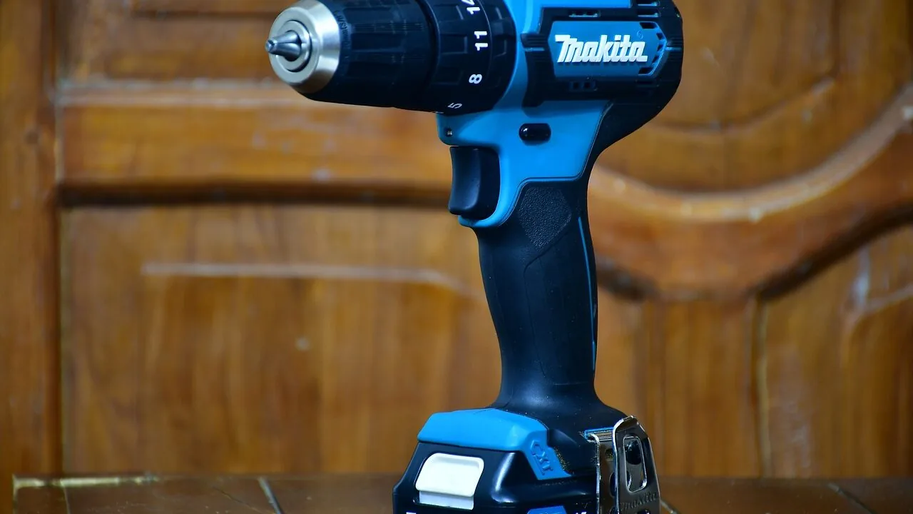 professional cordless drill compact workspace