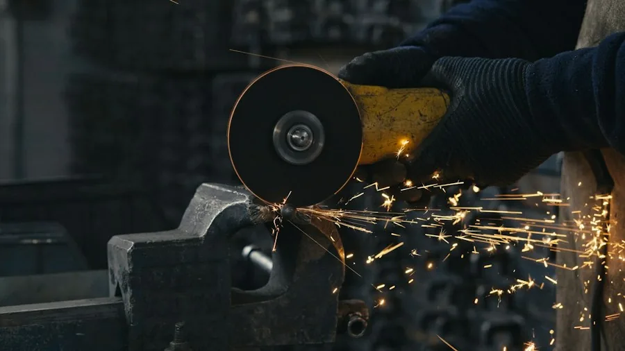 Makita 40V Max XGT Flathead Angle Grinder Launches: What Shoppers Need to Know 3 professional using paddle switch grinder