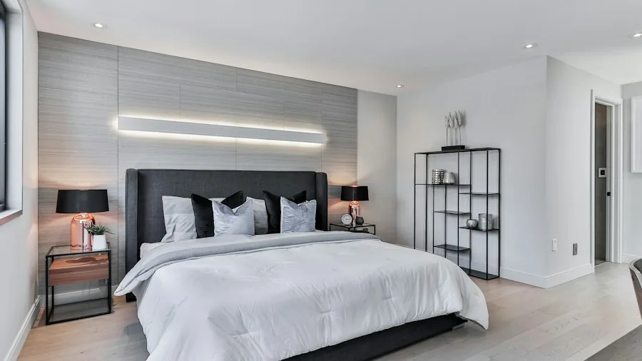Peel and Stick Sconce Trend Offers Renters an Easy Lighting Solution Without Rewiring 2 rental apartment bedroom ambient lighting
