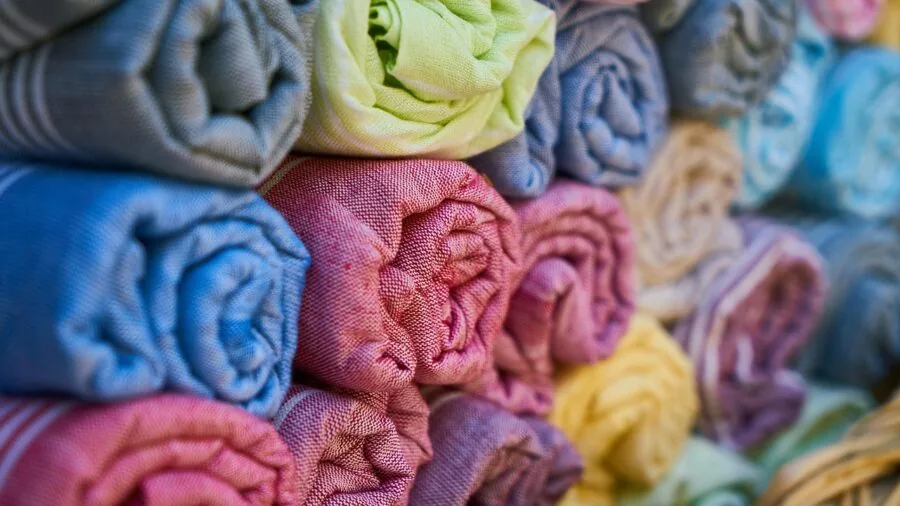 rolled towels bamboo storage