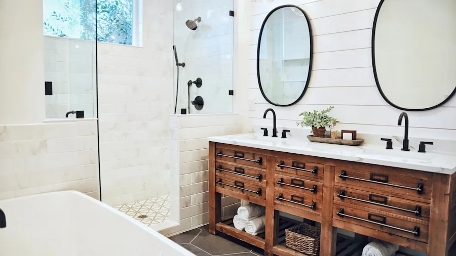 rustic wood bathroom fixtures hardware