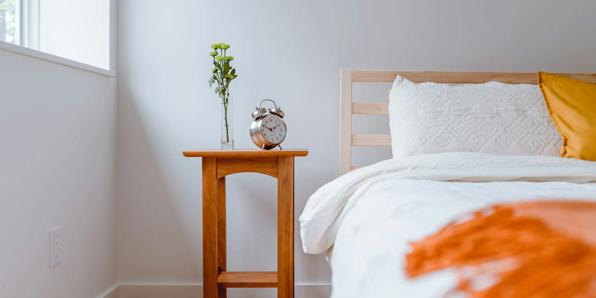 smart clock bedroom nightstand tech