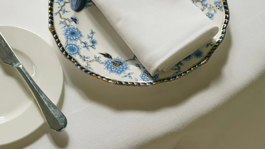 tea time table setting formal