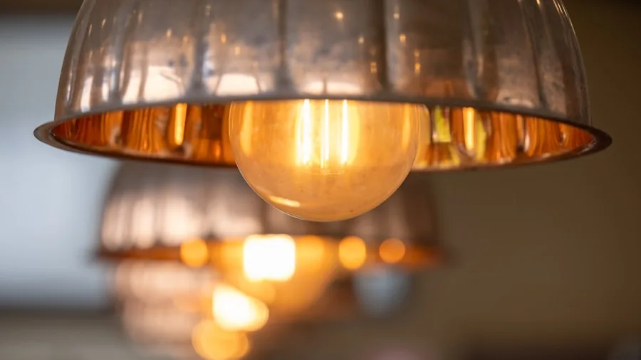 vintage dome shade lamp silver finish